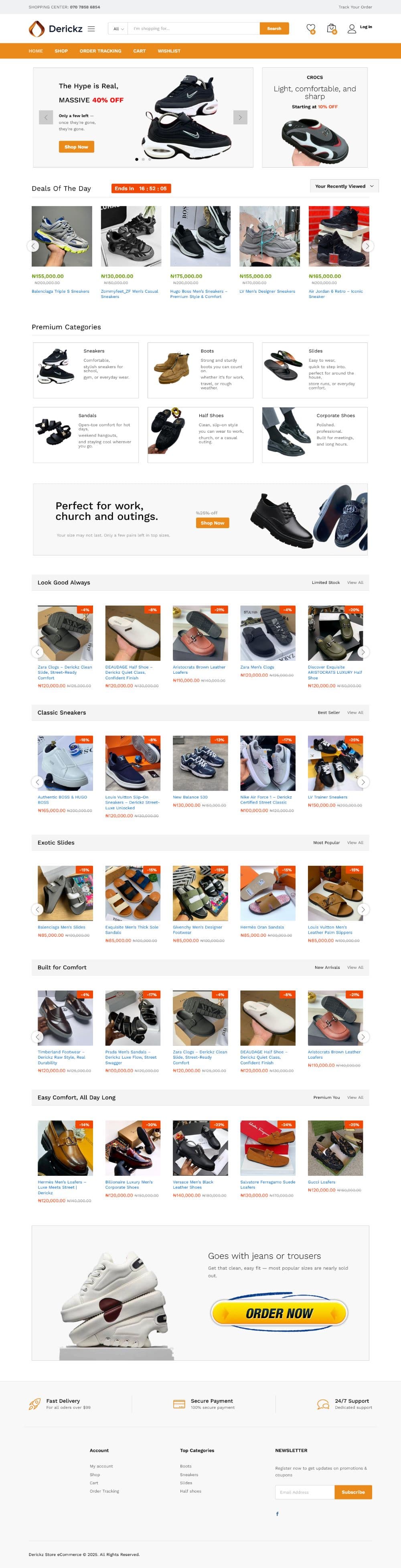 Fast and engaging fashion shopping experience.
