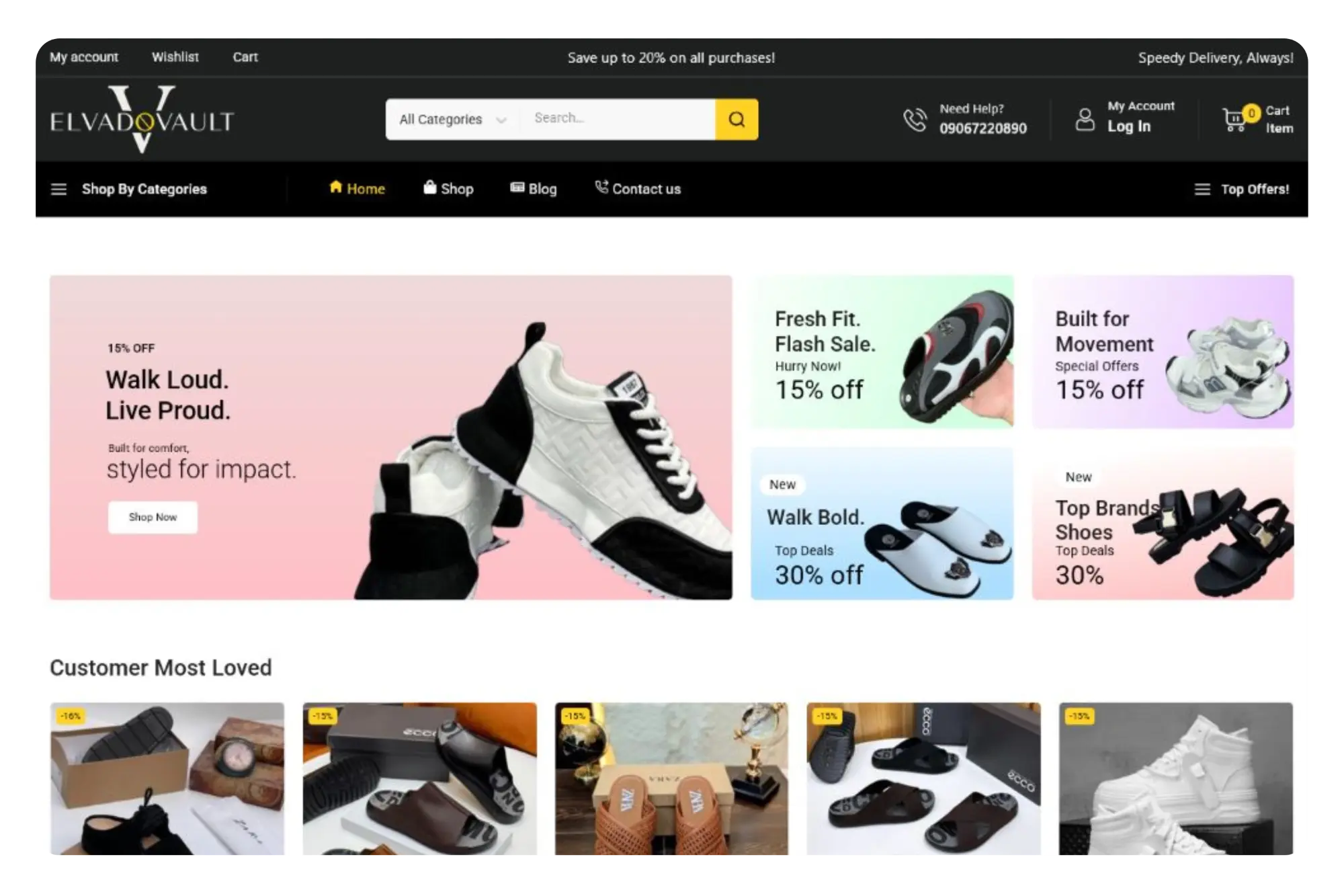 ElvadoVault E-Commerce