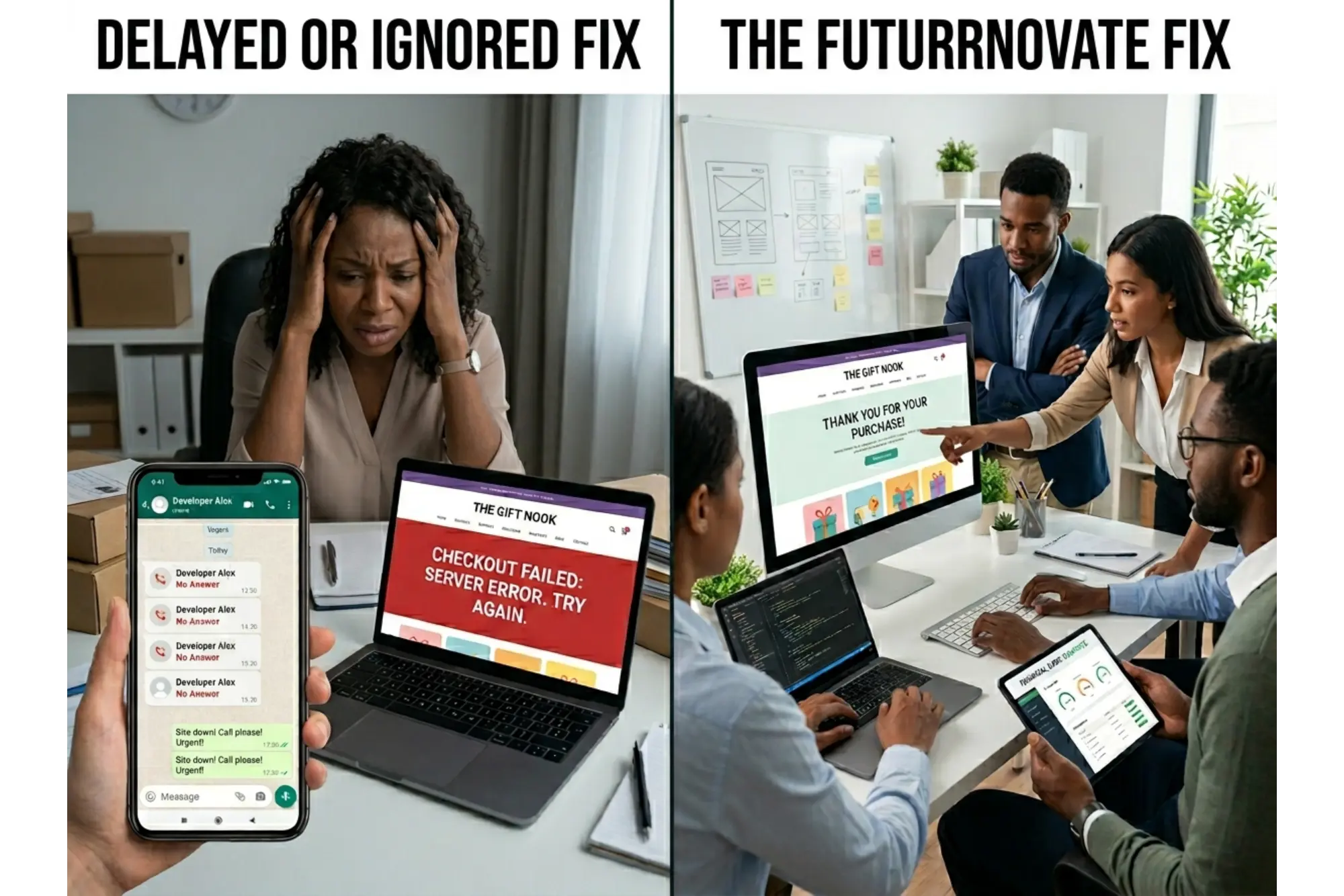Software Development Mockup