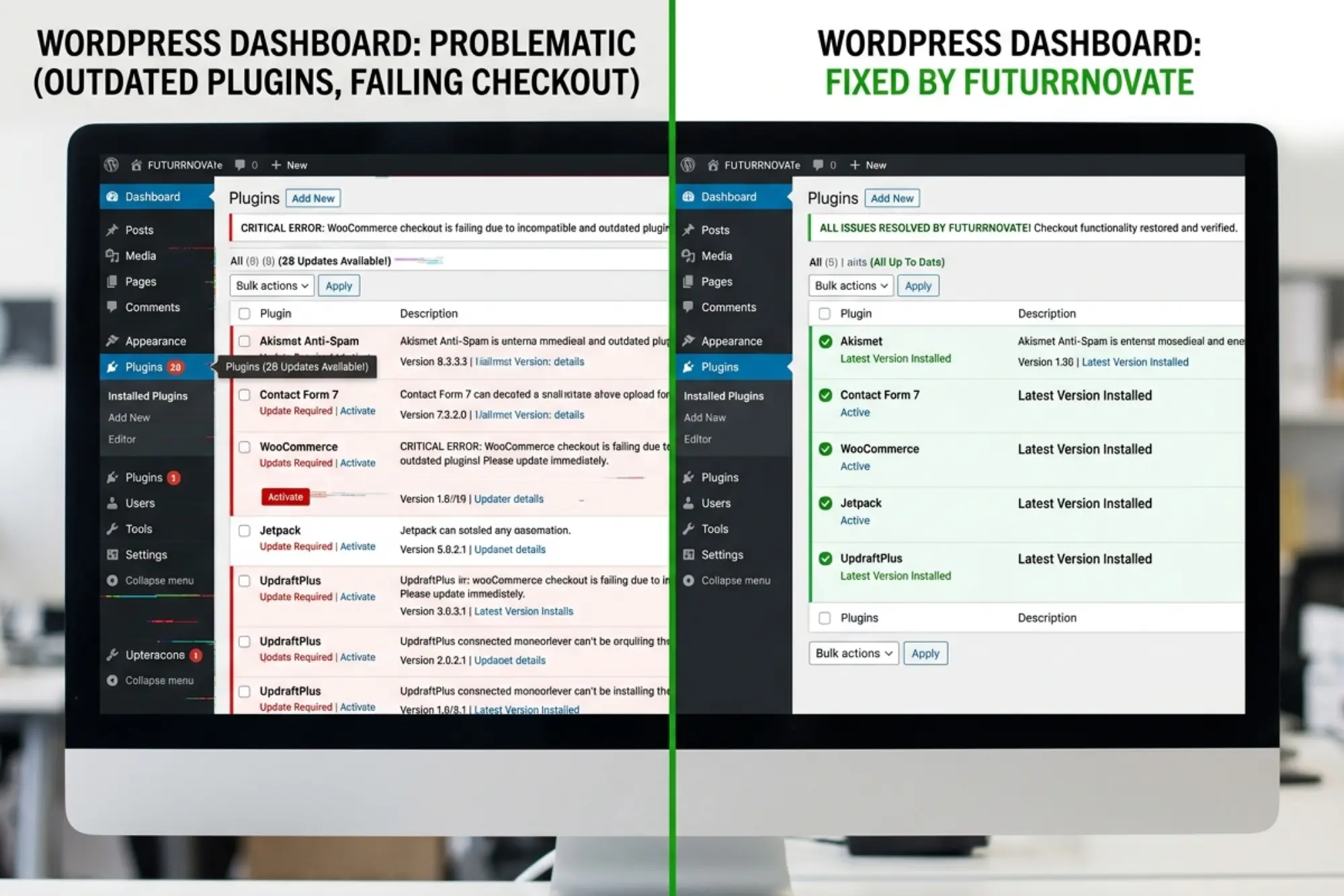Software Development Mockup