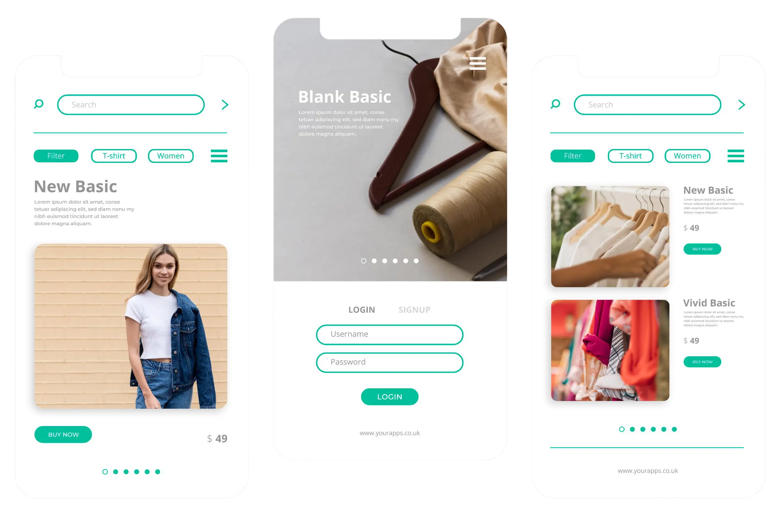 Software Development Mockup